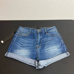womens jeans shorts size xl 15-16